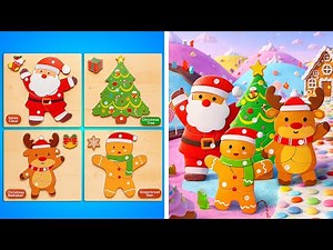 Christmas Puzzle Fun with Leo 🎁 Learn & Play for Toddlers