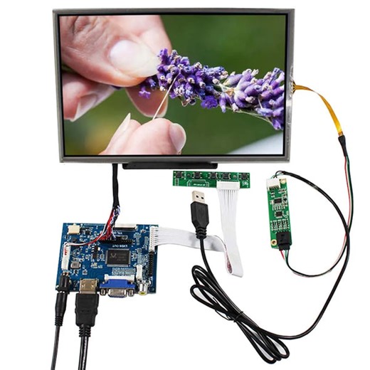 VGA 2AV LCD Controller Board With 10.1inch 1280x800 B101EW05 LP101WX1 Touch LCD Screen
