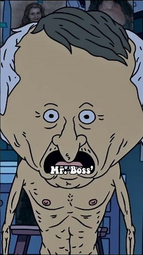 Mr. Boss gets freaky in Smiling Friends