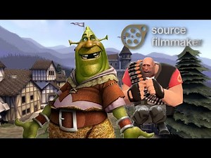 SFM - The Original Shrek Test from 1995, but Animated TF2 Style