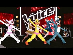 FNAF dance «Bellydance & Gigantic» La Voz MMD | Halftime Show