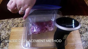 363K views · 26 reactions | No vacuum sealer? No problem. Learn how to use water displacement using a resealable bag and cook like a pro with no additional equipment → https://anovaculinary.com/sous-vide-water-displacement-method/ | Anova | Facebook