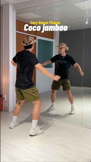 Dance Tutorial | Slow Music | Coco jamboo | Easy Dance Fitness with An Le #dance