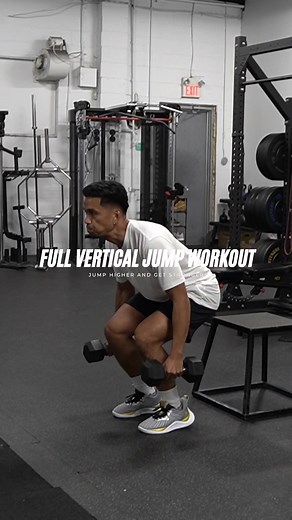 Full Vertical Jump Workout 🚀 Jump Higher and Get Stronger #verticaljump #jumphigher #athleteworkout #athletetraining #lowerbodyworkout #gymworkout