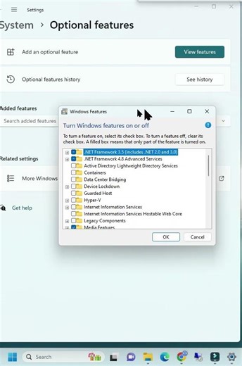 How to Find more windows features in windows 11