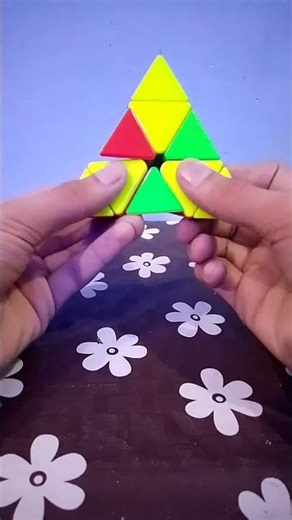 How to make a Amazing 🤩 Pattern for Pyramid cube #shorts #cube #cubeexpert