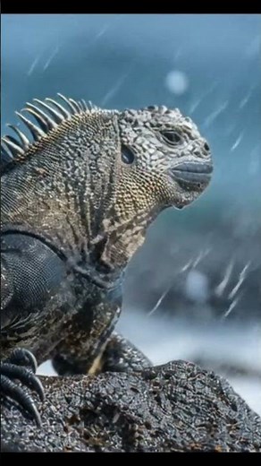 Chameleon & Iguana: Nature & Relax Sounds #short #animals #foryou