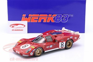 Ferrari 512S #8 24h LeMans 1970 Merzario, Regazzoni 1:18 WERK83