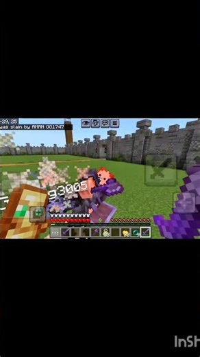 1v1 pvp in mobile #minecraft #shorts