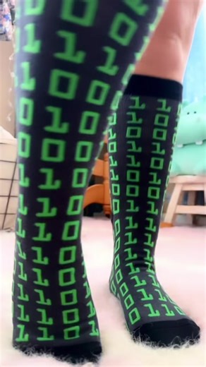 Do you like my Cyber Monday socks? #MondayMotivation #SockOclock #SockTok