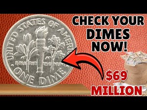 Top 6 Roosevelt Dimes Worth INSANE Money: From $34 Million to $69 Million - Check Your Change!