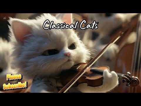 Deep Focus Classical Music with Cats 🐾 | 1 Hour Study Session