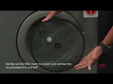 DEFY | How to Remove & Clean the Lint Filter on Your Auto dryer