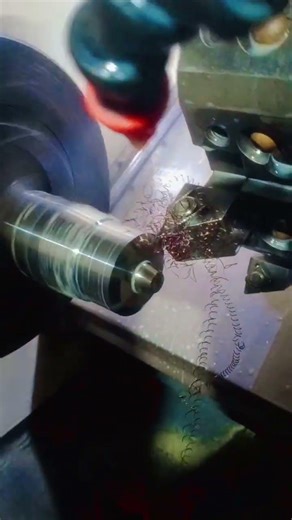 🤩Cnc turning machine Punch #cnc #turning #work #job #setter #blogger #shortsvideo