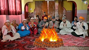 Kashmiri Song/Bhajan on Ram Mandir Ayodhya Released Jammu, January 16, 2024 - In a monumental celebration of cultural unity and religious devotion, a soul-stirring Kashmiri Bhajan titled "Ram Ji Vaati Panun Gar Lo Loo" dedicated to the Ayodhya Ram Temple has been officially released. The grand unveiling took place today at a prestigious ceremony in Jammu, where the distinguished Advocate , Monika Kohli Ganju, did the honors, marking a significant moment for the community. The Bhajan, a lyrical m