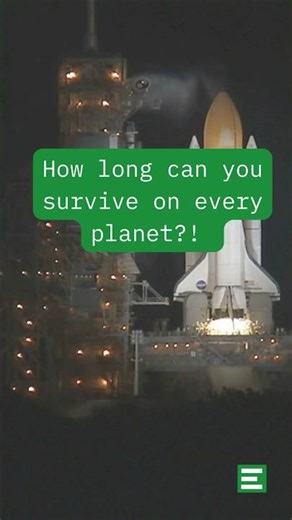 You vs Every Planet: How Long You’d Last 😬🌌 #space #planetprotection