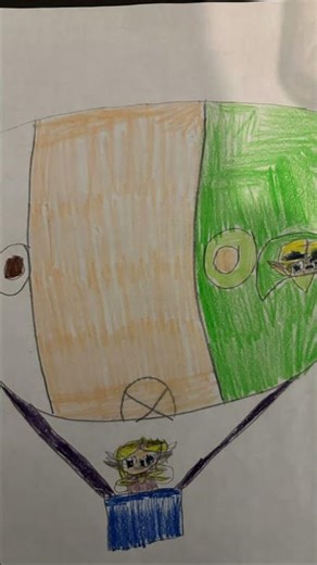 Zelda’s balloon ride! #airinflation #art #chibi