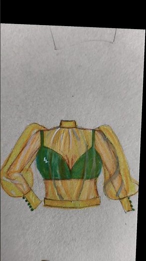 how to draw a transparent top ! how to draw transparent febric ! girl dress drawing #shorts #short