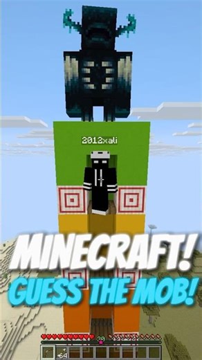 خمن الكائن في ماين كرافت !💡😂