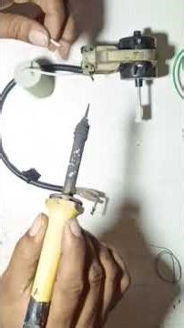 120v motor runs on 220v !! ac motor connection trick !! #shorts #viral #repair