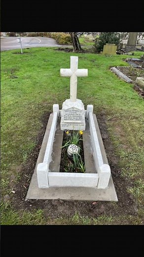 Restoring a 100-year-old Headstone/ Satisfying Memorial Transformation