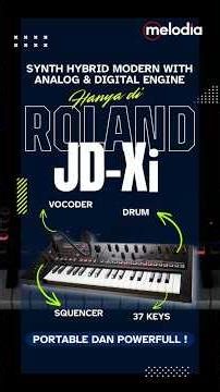 HATI-HATI! ALAT INI BISA BIKIN KETAGIHAN NGULIK! #RolandJDXi #RolandSynth #Synthesizer #AnalogSynth