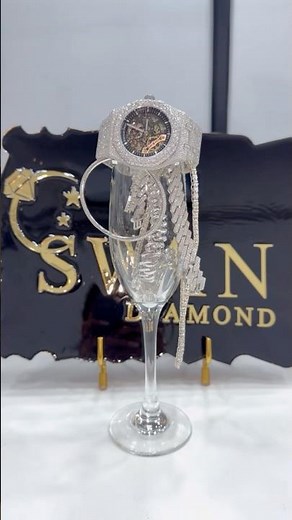 🔥 AP Iced-Out Skeleton + Cartier Bracelet + Custom Pendants | Iced Out Wedding Jewelry Collection 💎✨