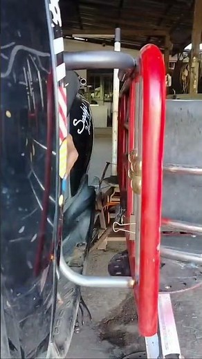 DIY Motorcycle Sidecar Modification: Heavy Duty Setup! 🛵💨