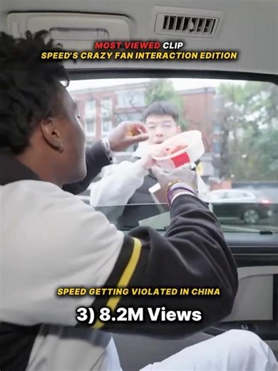 CRAZIEST Speed Interaction with Fans Moment Caught LIVE #shorts