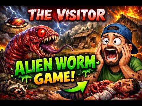 The Visitor Alien Worm Game - Full Game FHD Walkthrough #thevisitor #gaming #games #gamergirl #funny