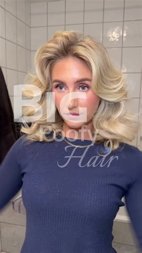 Big Poofy Hair Blowout Tips