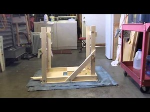 DIY sewing machine table