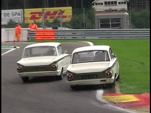 Ford Cortina Lotus Full Attack and Slide on Spa ! [HD]