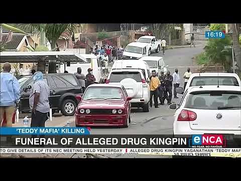 Funeral of alleged drug kingpin