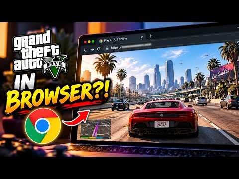 GTA V Browser Edition - Pure Legit Gameplay | FUTURE OF GAMING!!!!!
