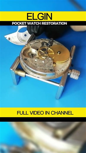 Elgin Pocket Watch Restoration