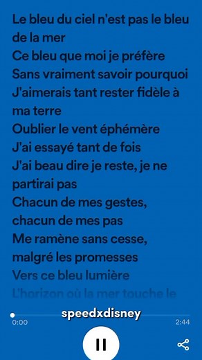 Chanson Vaiana: Le Bleu du Ciel | Musique Disney en Français