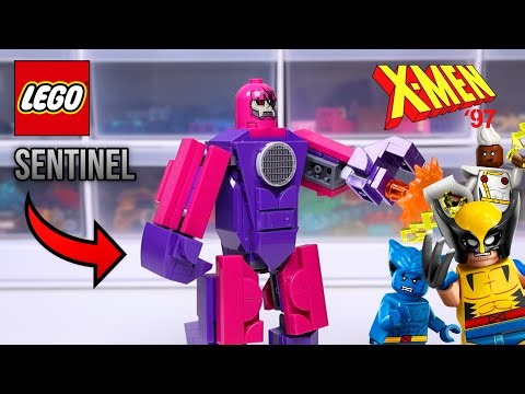 Building the Ultimate LEGO X-Men 97 Sentinel! (MOC Tutorial)💥