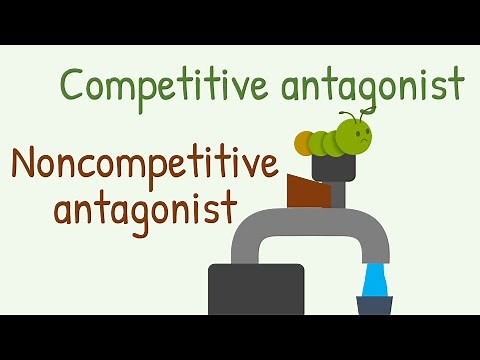 Competitive Antagonist vs Noncompetitive Antagonist