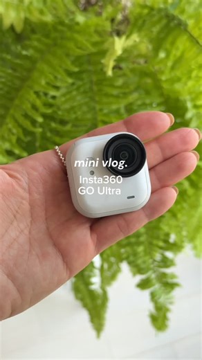 Insta360日本公式アカウント📷 on Instagram: "Insta360 GO Ultraと一緒に過ごす、植物好きの毎日Vlog！ さまざまなアクセサリーを使って、いろいろなシーンに挑戦🪴 磁気ペンダントと簡易クリップがあれば、一人称視点のシーンも楽しく撮影可能です🎥 あなたはどんなシーンを撮りたい？ 📸 @greentica がInsta360 GO Ultraで撮影 #insta360 #インスタ360 #insta360goultra"