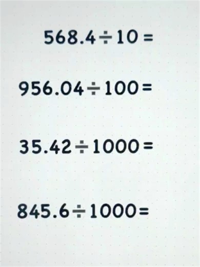 How to divide decimal Math Tricks Tutorial? | Math Tricks Tutorial