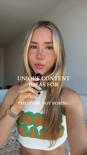 giving you ORIGINAL content ideas ‼️ and if you want ideas for your specific category of content, let me know below so i can make more of these ☺️ #contentideas #contentcreation #contentcreator