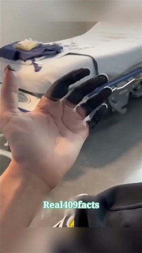 Frostbite finger #shorts