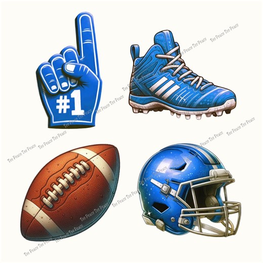 Football Fan Fabric Panel, Quilt Sewing Square, Multiple Sizes, Fc1e - Etsy