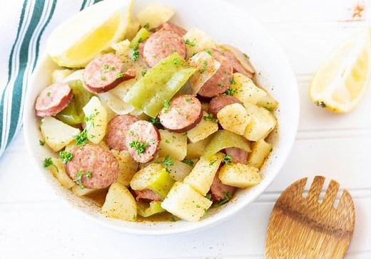 Easy Instant Pot Sausage And Potatoes Recipe with video