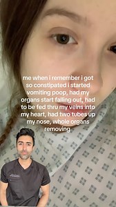 55K views · 334 reactions | When the digestive tract is completely blocked, pressure can build to the point where stomach contents take on a fecal odor. It’s rare, but when it happens, it usually means the obstruction has been going on for too long and needs urgent intervention. #medical #health #healthtips #gastroenterology #bowelobstruction VC: @frogluvr07 | Kunal Sood, MD | Facebook