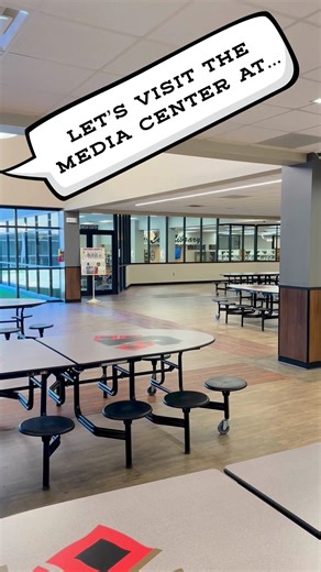 🖤💛 Let’s visit the Media Center at The Academies at JHS! #CaneClassroom #library #publicschool #highschool #jonesboroarkansas | Jonesboro Public Schools