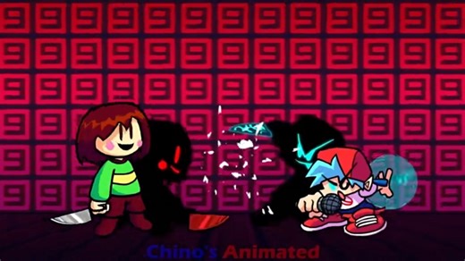 【Friday Night Funkin'】MOD-Chara vs BF Knife Fight