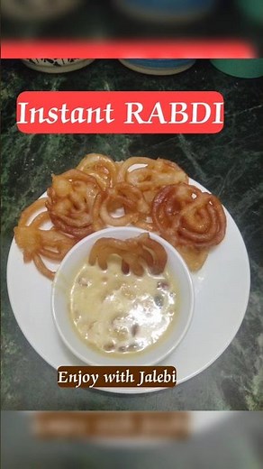 "🍨 Authentic Rabdi Recipe | 10 Min Quick Sweet Dessert at Home 🥛✨"