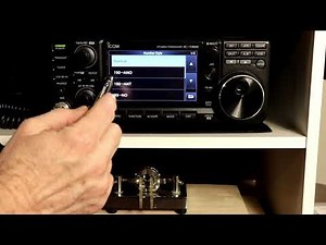 Icom IC7300 A to Z #35 CW Keyer Memories & Serial Number settings